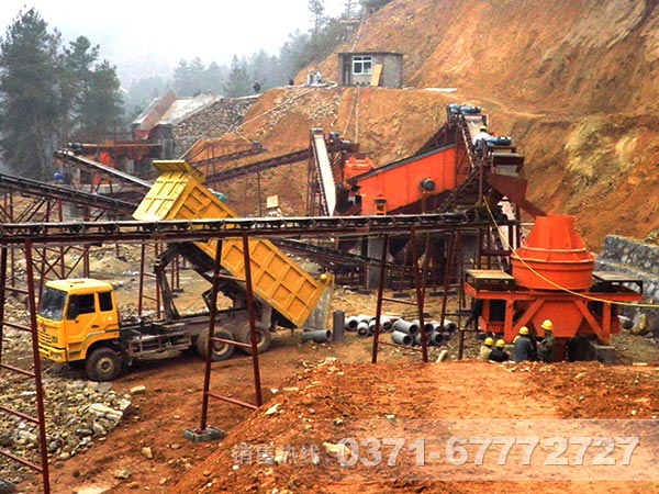 輝綠巖制砂生產(chǎn)線 輝綠巖制砂生產(chǎn)線
