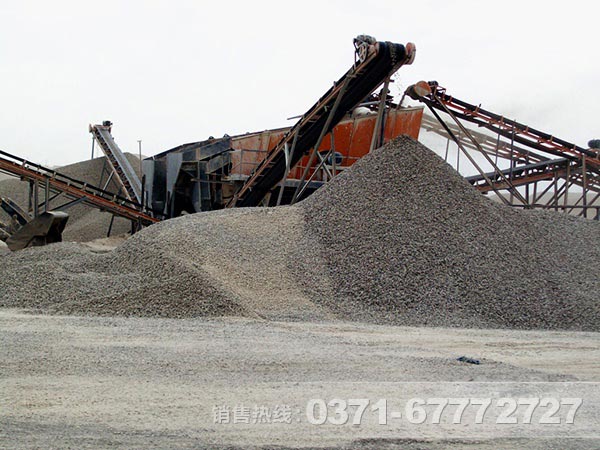 采石場破碎生產(chǎn)線 采石場破碎生產(chǎn)線