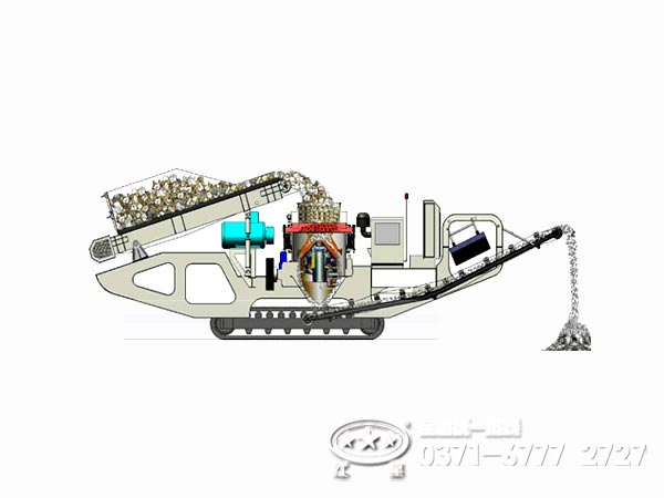 履帶式液壓巖石破碎機(jī) 履帶式液壓巖石破碎機(jī)