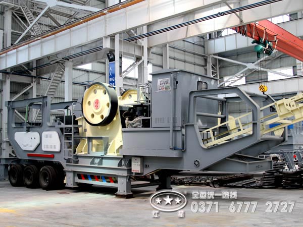 移動石頭破碎機 移動石頭破碎機