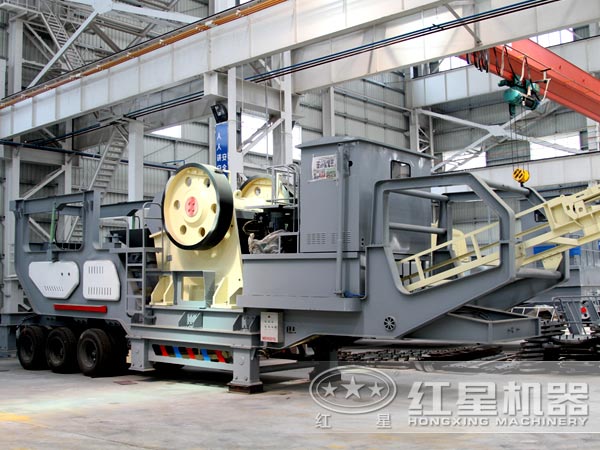 顎式移動(dòng)破碎站 顎式移動(dòng)破碎站