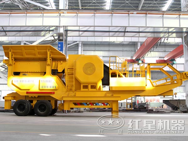 輪胎移動式建筑垃圾破碎機(jī) 輪胎移動式建筑垃圾破碎機(jī)