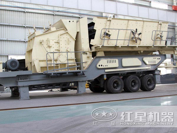 不同配置的移動破碎站 不同配置的移動破碎站