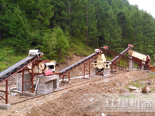 石頭打沙子設備成套配置 石頭打沙子設備成套配置