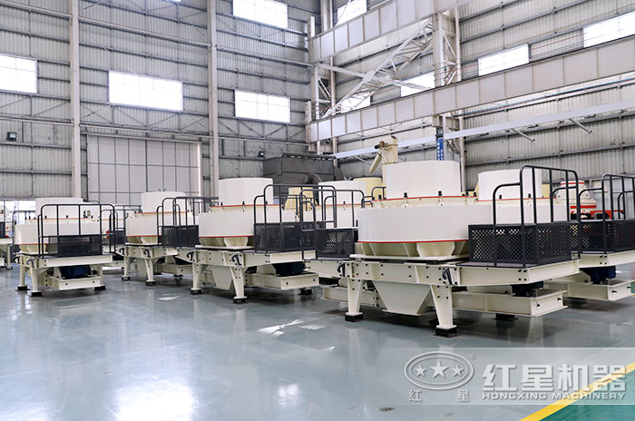 河卵石制砂機(jī)生產(chǎn)車間 河卵石制砂機(jī)生產(chǎn)車間