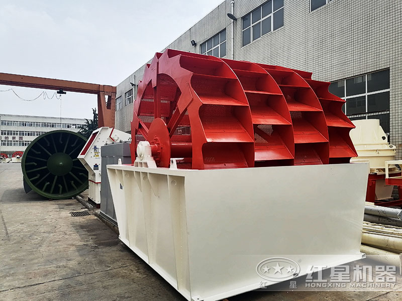 水輪洗沙機實拍 水輪洗沙機實拍