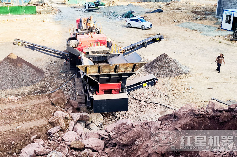 移動制砂機現(xiàn)場 移動制砂機現(xiàn)場