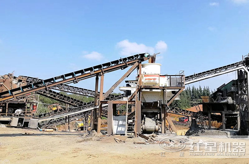 小型碎沙機生產(chǎn)線現(xiàn)場視頻 小型碎沙機生產(chǎn)線現(xiàn)場視頻