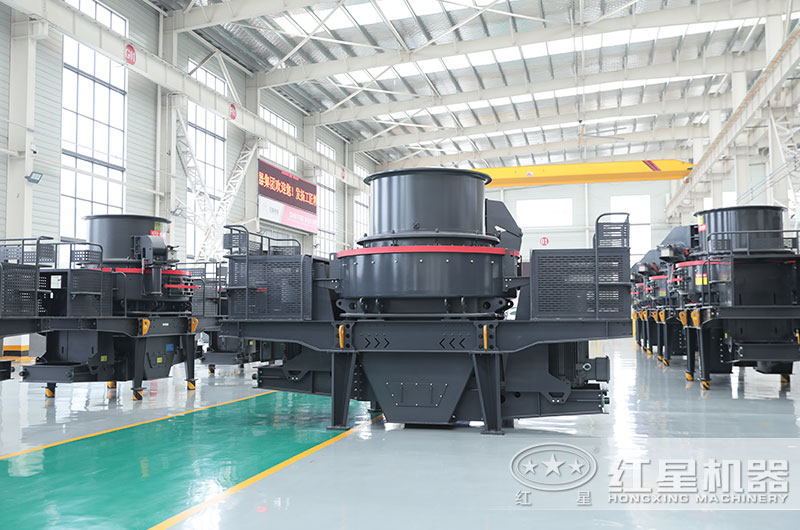 紅星制砂機設(shè)備生產(chǎn)車間
