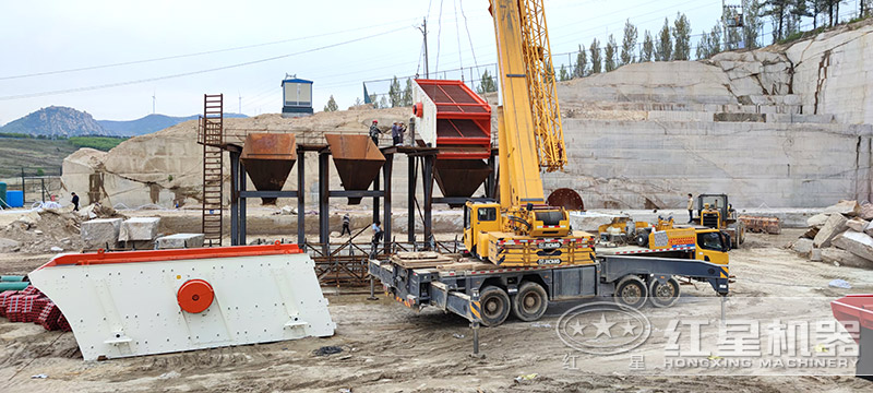 砂石場不斷發(fā)展起來，碎石機(jī)器需求大