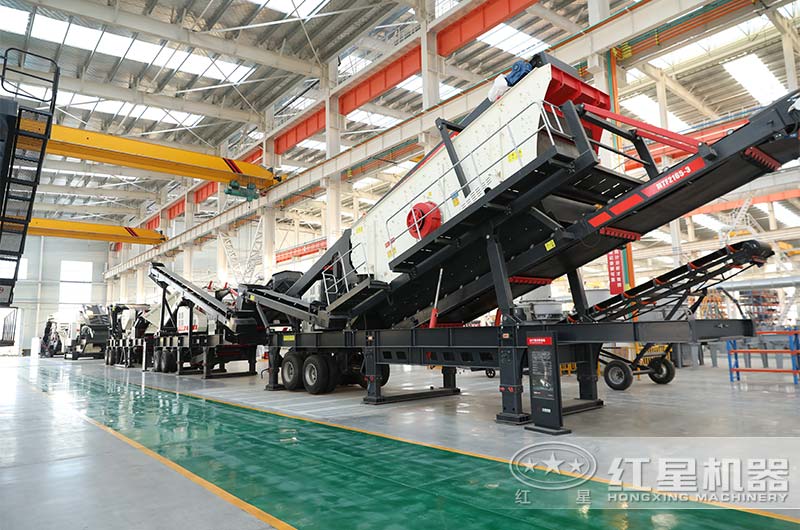 河南紅星機器建筑垃圾破碎機廠家實拍 河南紅星機器建筑垃圾破碎機廠家實拍