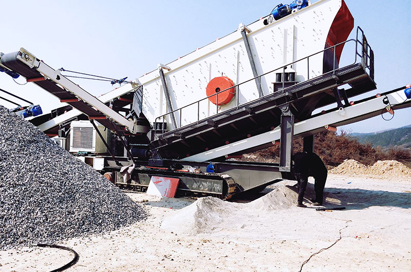 移動式破碎機現場 移動式破碎機現場