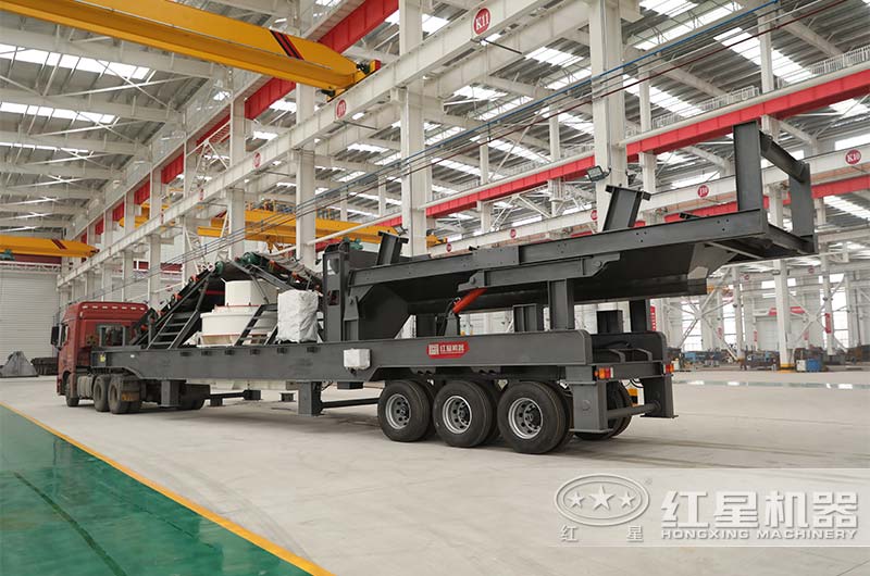 紅星移動破碎制砂機廠家發(fā)貨 紅星移動破碎制砂機廠家發(fā)貨