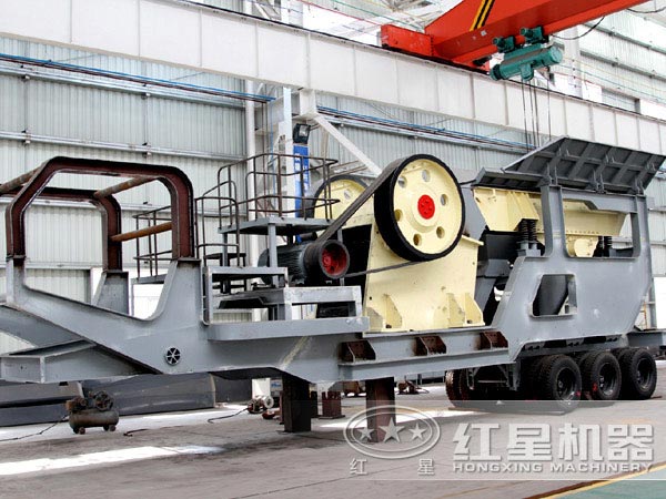 一體式流動(dòng)顎式破碎機(jī)   一體式流動(dòng)顎式破碎機(jī)