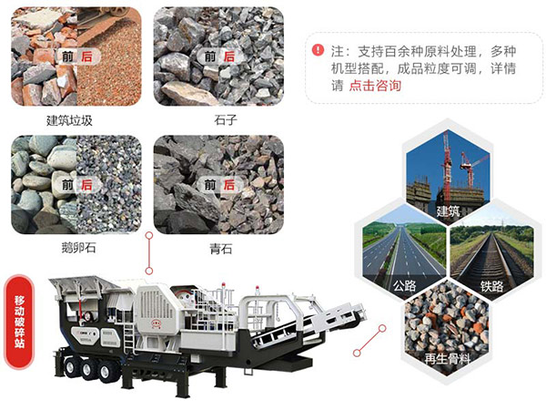 流動碎石機(jī)生產(chǎn)優(yōu)勢 流動碎石機(jī)生產(chǎn)優(yōu)勢