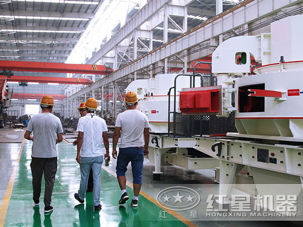 紅星制砂機員工檢查 紅星制砂機員工檢查