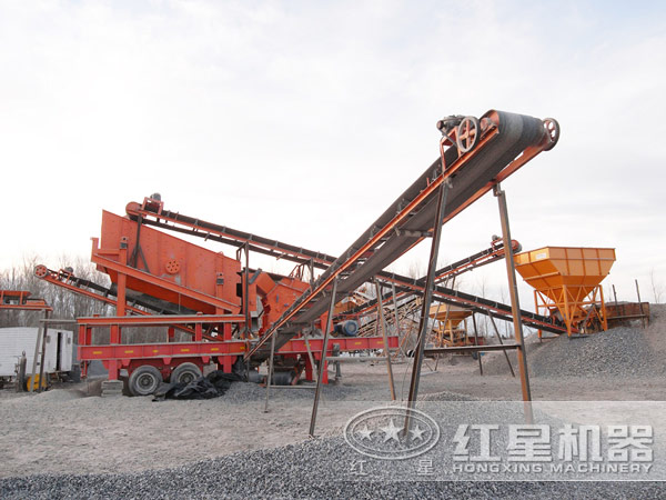 砂石骨料生產(chǎn)現(xiàn)場(chǎng) 砂石骨料生產(chǎn)現(xiàn)場(chǎng)