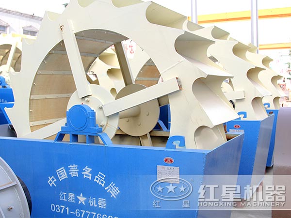 輪斗式洗砂機(jī) 輪斗式洗砂機(jī)
