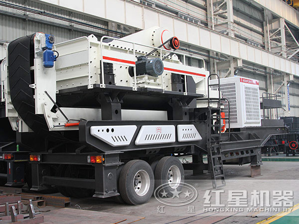 小型移動車載磕石機 小型移動車載磕石機