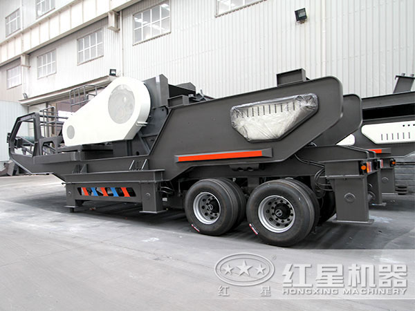 紅星小型移動車載磕石機 紅星小型移動車載磕石機