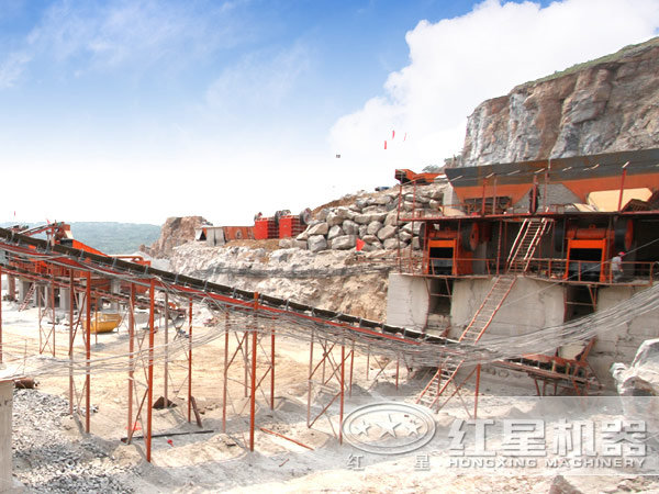 砂石生產現場 砂石生產現場