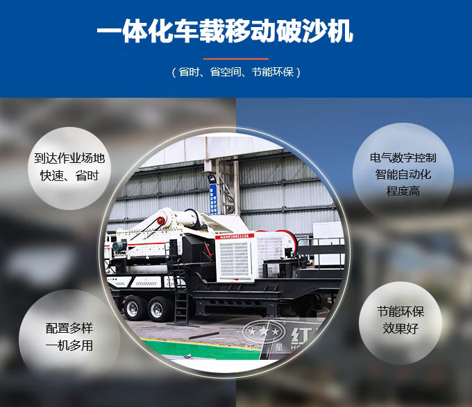 一體化車(chē)載移動(dòng)破沙機(jī)優(yōu)勢(shì)多 一體化車(chē)載移動(dòng)破沙機(jī)優(yōu)勢(shì)多