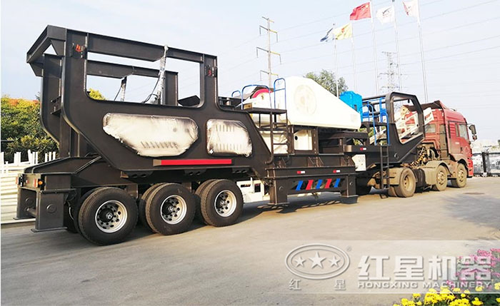 建筑垃圾移動破碎站發(fā)往廣東 建筑垃圾移動破碎站發(fā)往廣東