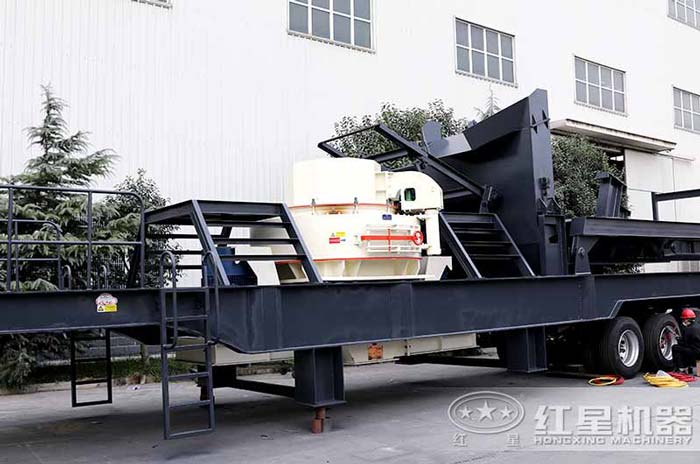 移動小型制砂機(jī)設(shè)備展示