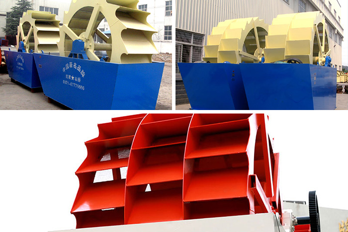 不同類型的輪斗式洗砂機設(shè)備展示 不同類型的輪斗式洗砂機設(shè)備展示