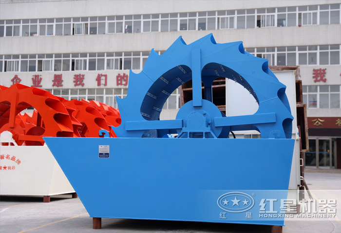 機制砂加工設(shè)備中的洗砂機 機制砂加工設(shè)備中的洗砂機