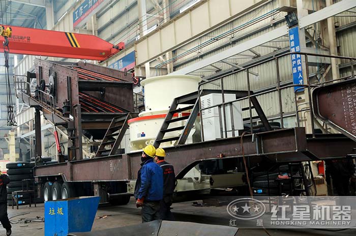 移動制砂機鑄造車間 移動制砂機鑄造車間