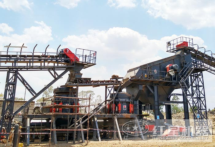 紅星用戶(hù)圓錐破作業(yè)現(xiàn)場(chǎng) 紅星用戶(hù)圓錐破作業(yè)現(xiàn)場(chǎng)