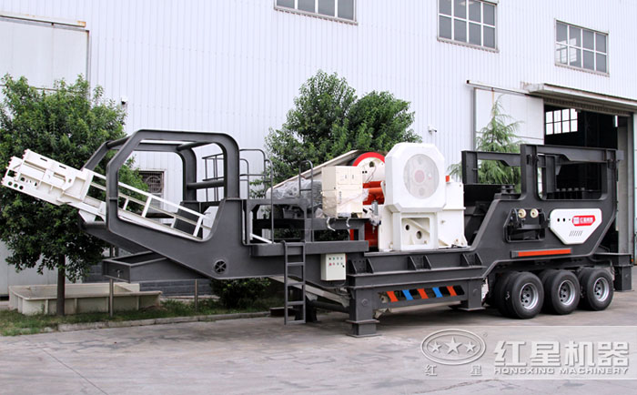 輪胎式移動破碎站設(shè)備 輪胎式移動破碎站設(shè)備