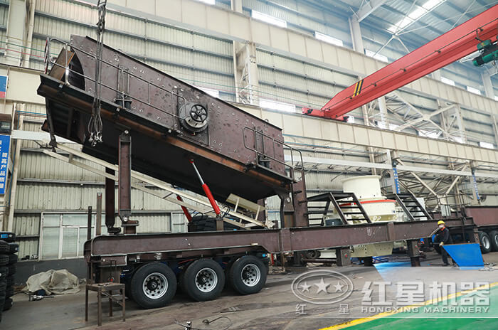 移動(dòng)粉沙一體機(jī)鑄造車(chē)間 移動(dòng)粉沙一體機(jī)鑄造車(chē)間