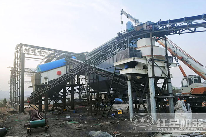 紅星曲陽用戶制砂作業(yè)現(xiàn)場 紅星曲陽用戶制砂作業(yè)現(xiàn)場