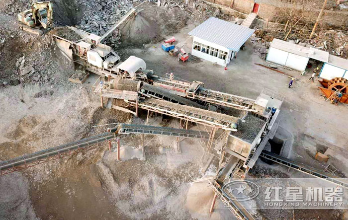 環(huán)保建筑垃圾破碎機處理現(xiàn)場 環(huán)保建筑垃圾破碎機處理現(xiàn)場