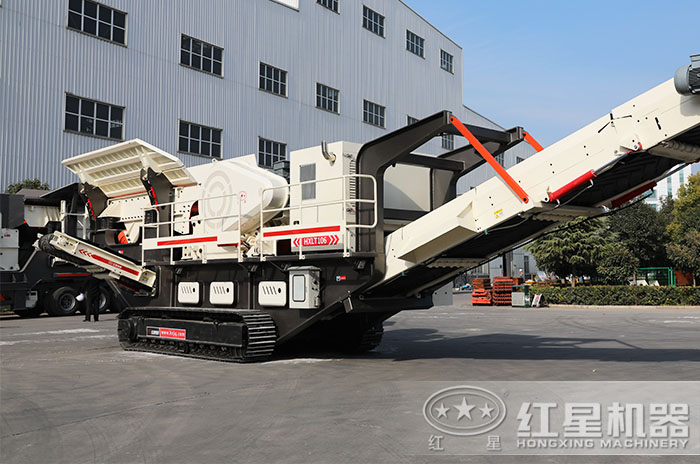 移動履帶一體式破碎機 移動履帶一體式破碎機