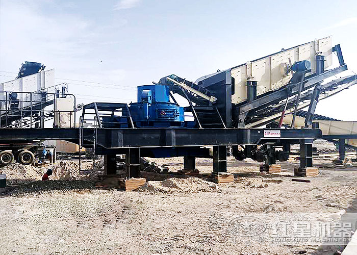 紅星移動(dòng)式石子整形機(jī)作業(yè)現(xiàn)場(chǎng) 紅星移動(dòng)式石子整形機(jī)作業(yè)現(xiàn)場(chǎng)