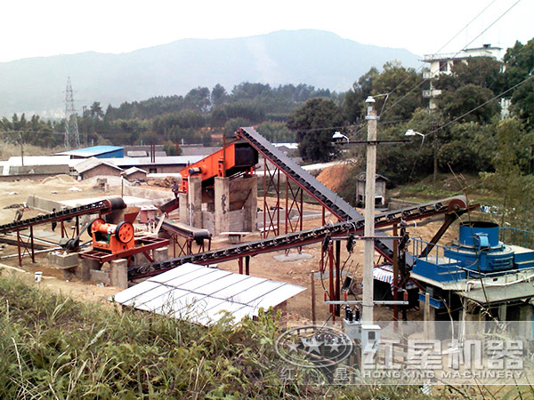 石料制砂機(jī)客戶現(xiàn)場 石料制砂機(jī)客戶現(xiàn)場