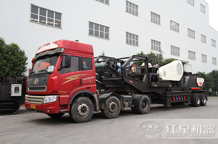 紅星機(jī)器輪胎式移動(dòng)破碎 機(jī)發(fā)貨圖 紅星機(jī)器輪胎式移動(dòng)破碎 機(jī)發(fā)貨圖