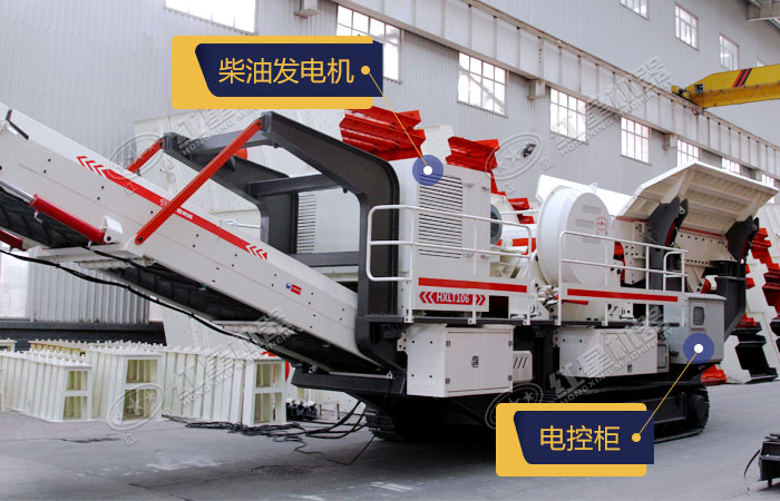 建筑垃圾處理設備配備的發(fā)電機組