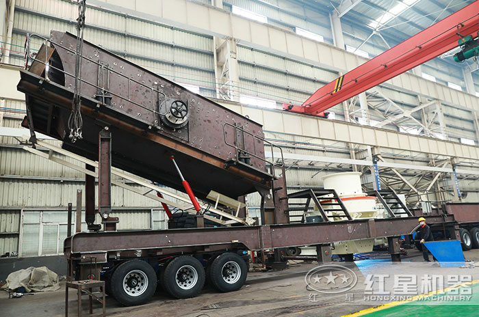 車載流動沙機專業(yè)化生產車間 車載流動沙機專業(yè)化生產車間