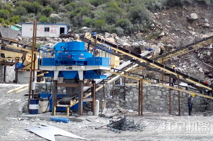 河卵石制砂生產(chǎn)線客戶現(xiàn)場(chǎng) 河卵石制砂生產(chǎn)線客戶現(xiàn)場(chǎng)