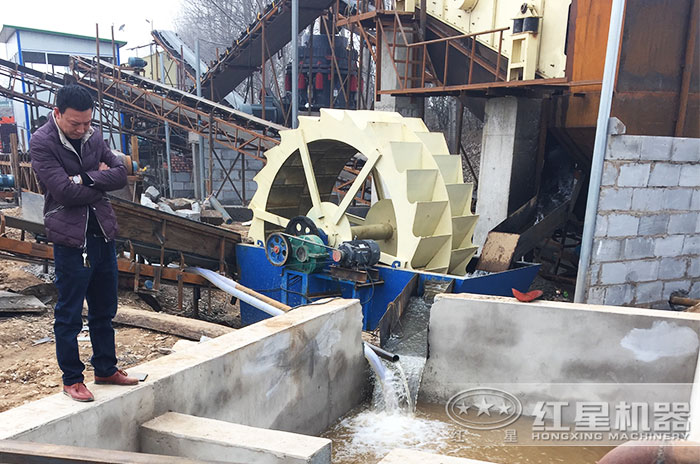 洗砂機客戶現(xiàn)場 洗砂機客戶現(xiàn)場