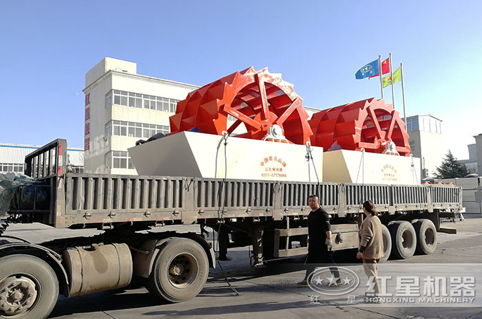 大型洗沙設(shè)備發(fā)貨現(xiàn)場(chǎng) 大型洗沙設(shè)備發(fā)貨現(xiàn)場(chǎng)