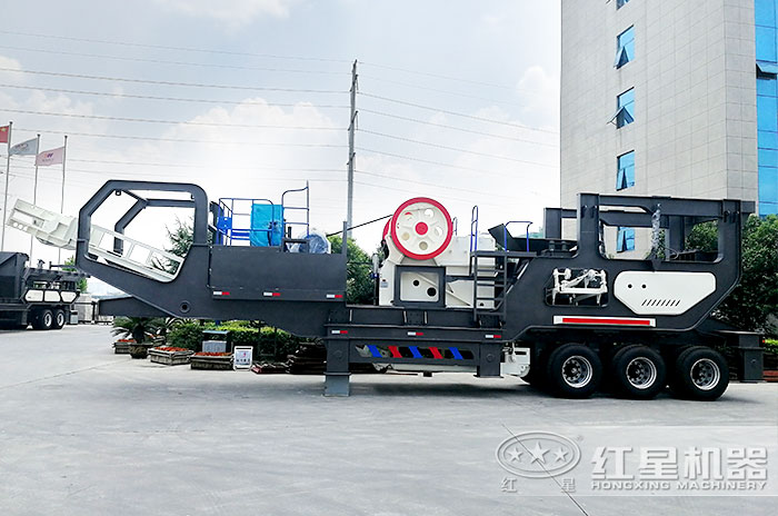 移動式石子破碎機 移動式石子破碎機