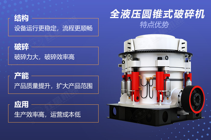 花崗巖圓錐破碎機(jī)優(yōu)勢(shì) 花崗巖圓錐破碎機(jī)優(yōu)勢(shì)