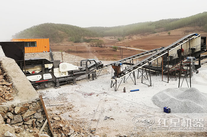 移動破碎設備作業(yè)現(xiàn)場展示 移動破碎設備作業(yè)現(xiàn)場展示