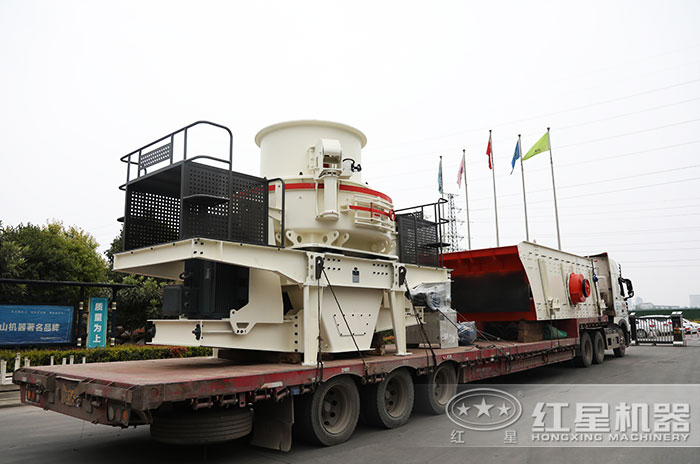 HVI沖擊式制砂機現(xiàn)場發(fā)貨圖 HVI沖擊式制砂機現(xiàn)場發(fā)貨圖