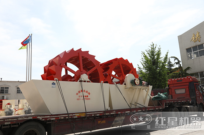 紅星洗砂機(jī)發(fā)貨往安徽 紅星洗砂機(jī)發(fā)貨往安徽